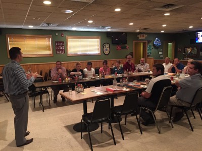 Team Lucky Duck at Farmington Rotary Club